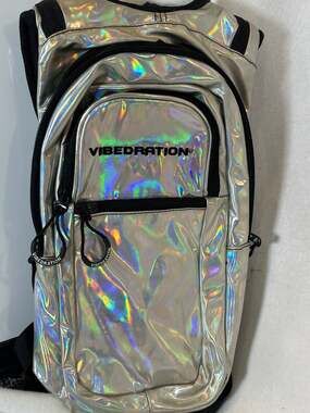Vibedration Holographic Hydration Pack Backpack